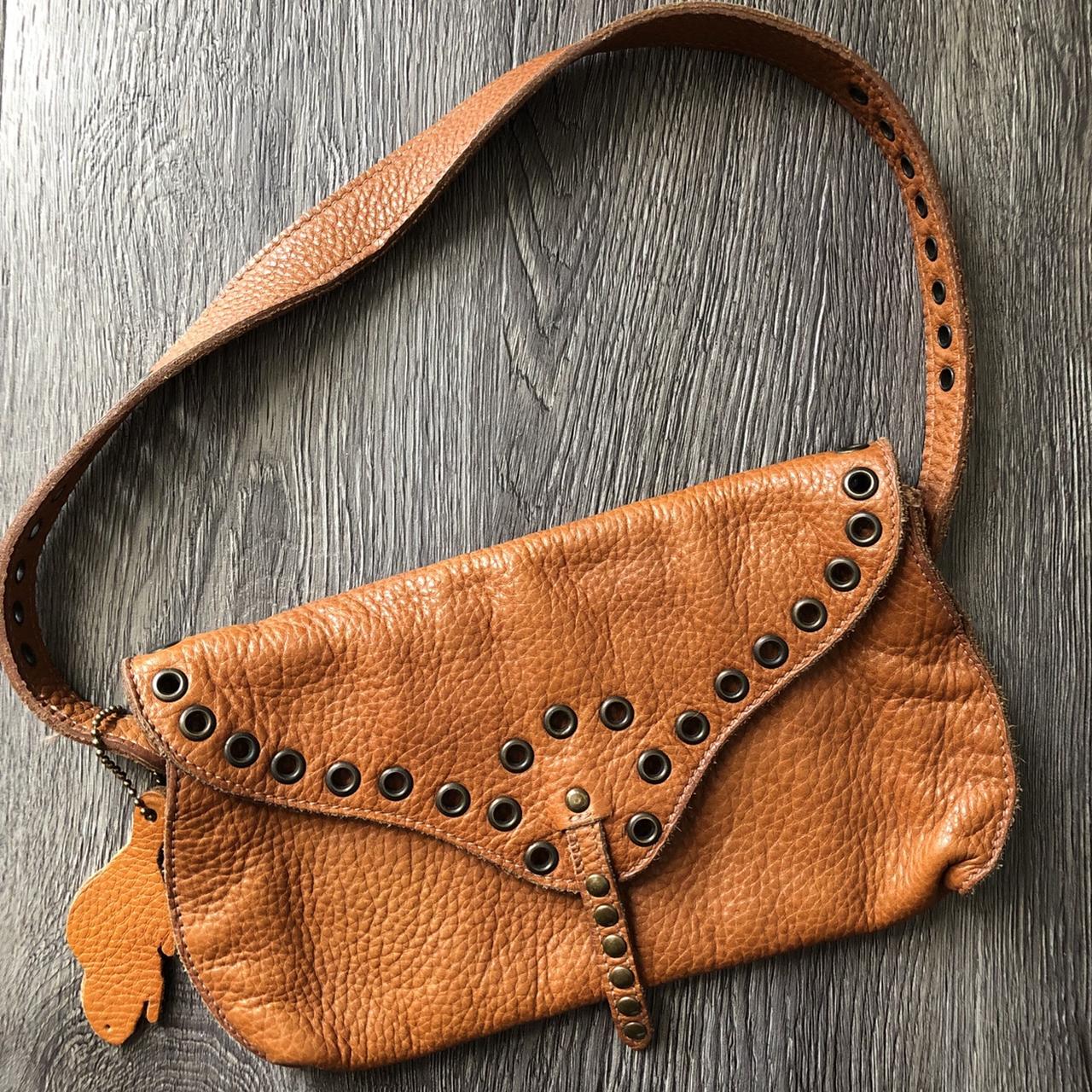 Buy Vintage Roots Leather Purse / Brown Leather / Versatile Bag / Wear as  Crossbody, Shoulder or Messenger Bag / Made in Canada Online in India - Etsy