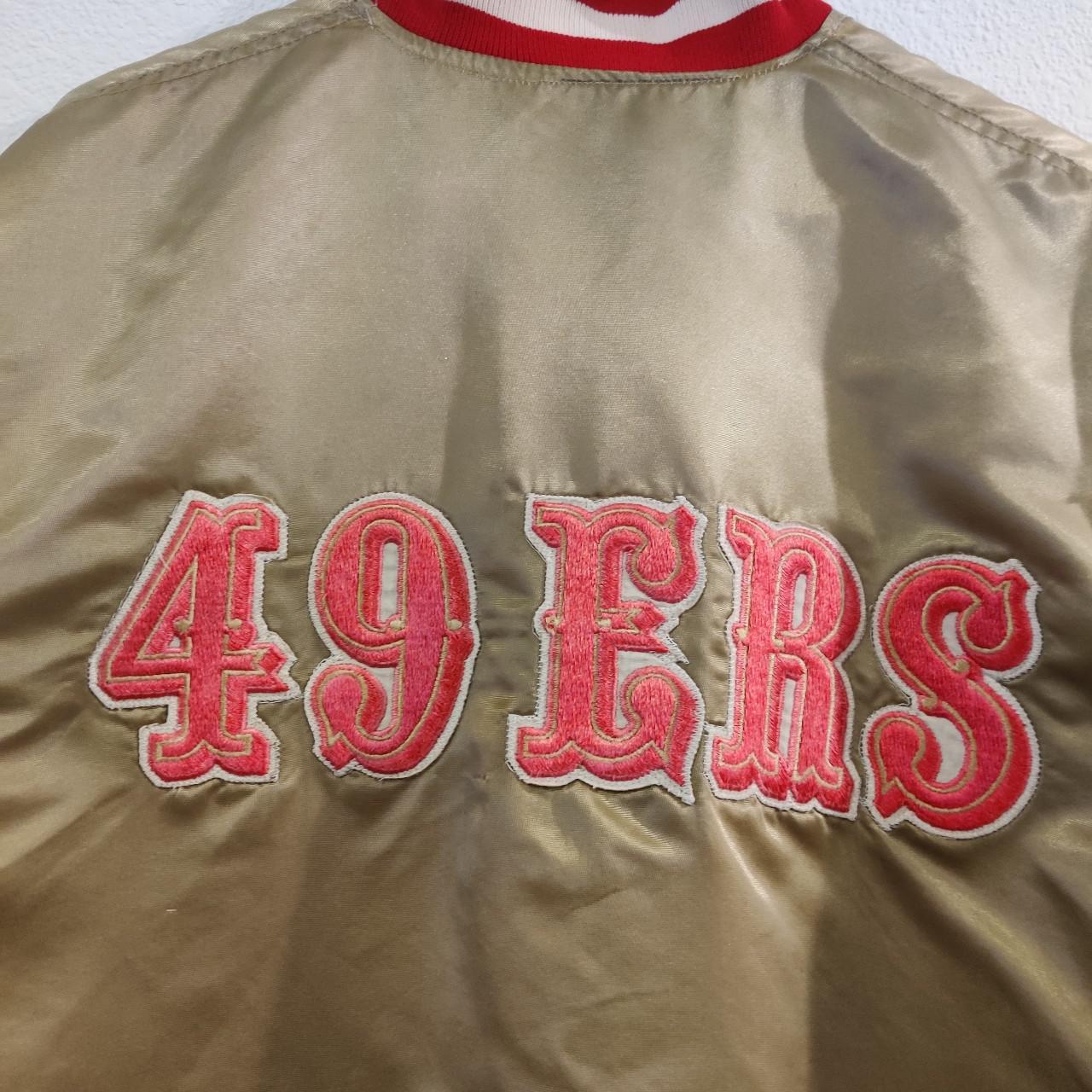 NFL Chalk Line San Francisco 49ers Niners Kids Medium 18-20 Gold