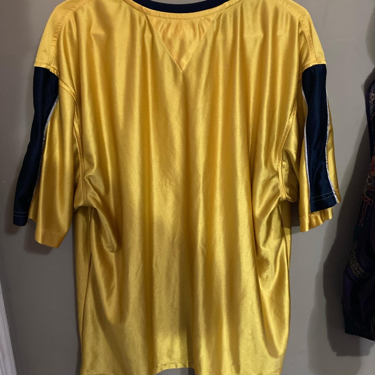 Tommy Hilfiger Women's Yellow T-shirt | Depop