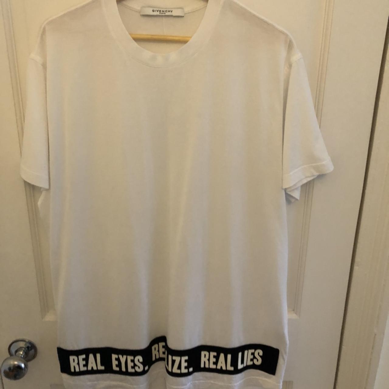 Givenchy real eyes realize discount real lies t shirt