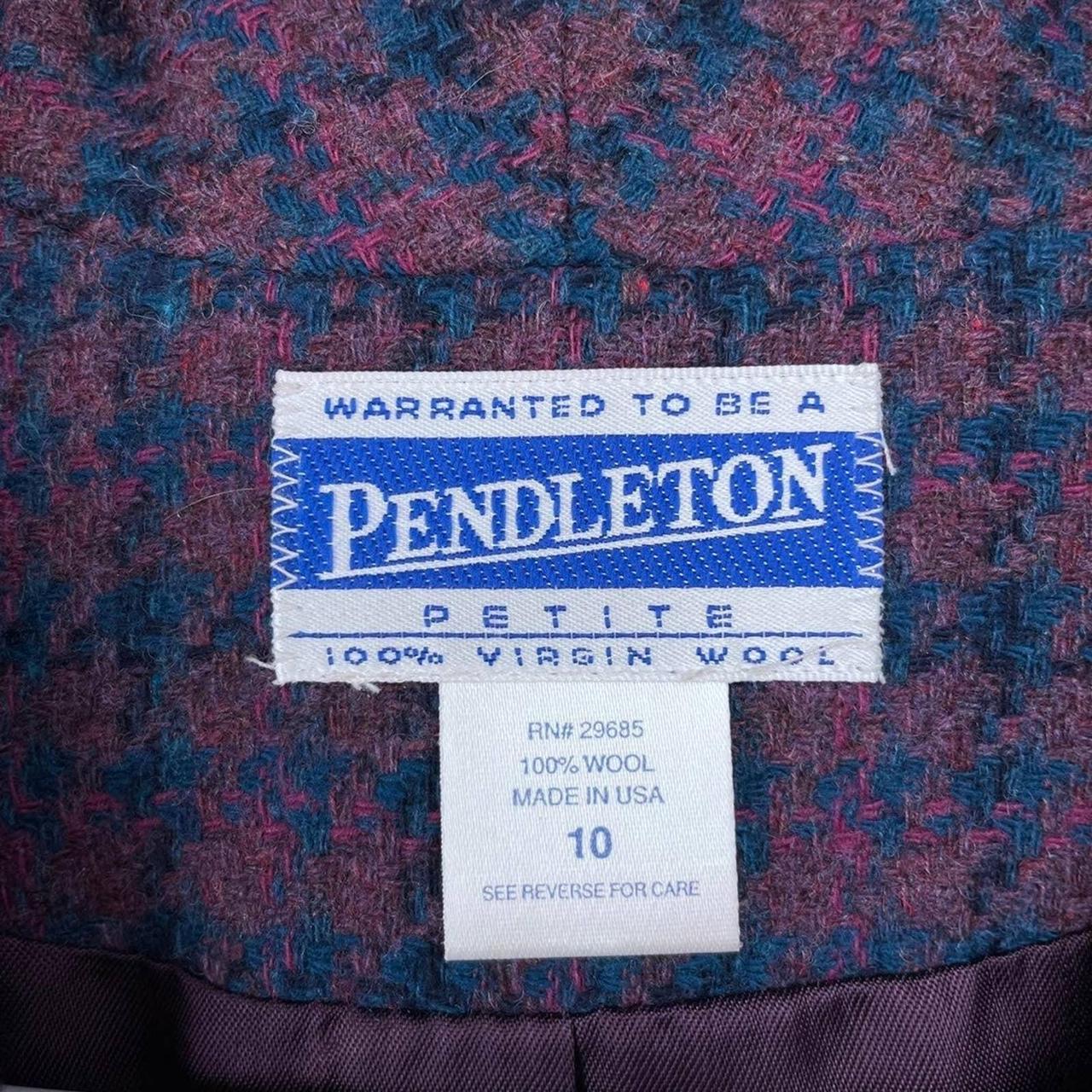 Pendleton Women's Purple and Blue Suit (4)