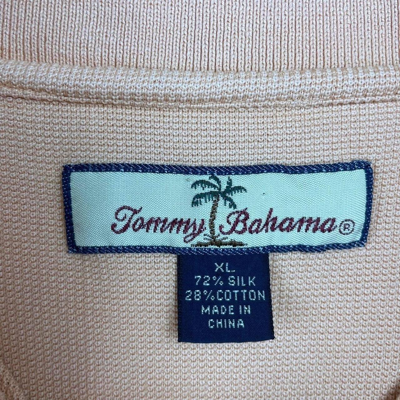 Tommy Bahama Men's Purple and Orange Polo-shirts | Depop