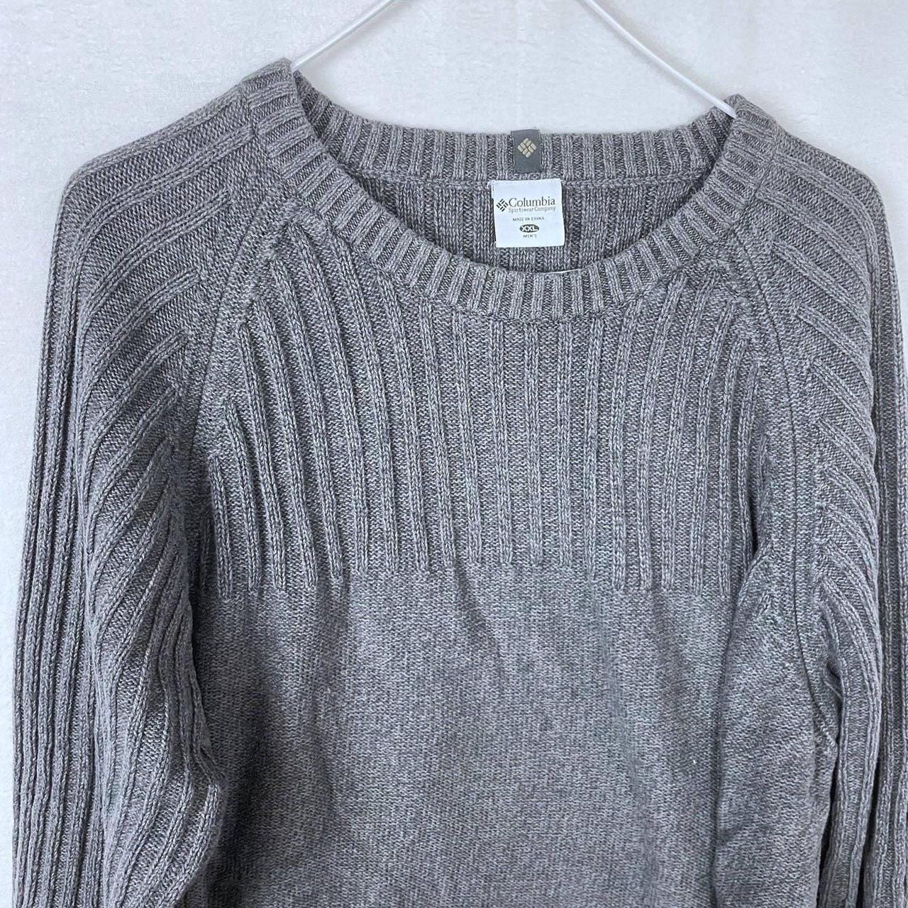 Product Image 3 - Gray Mens Columbia Knit Sweater.