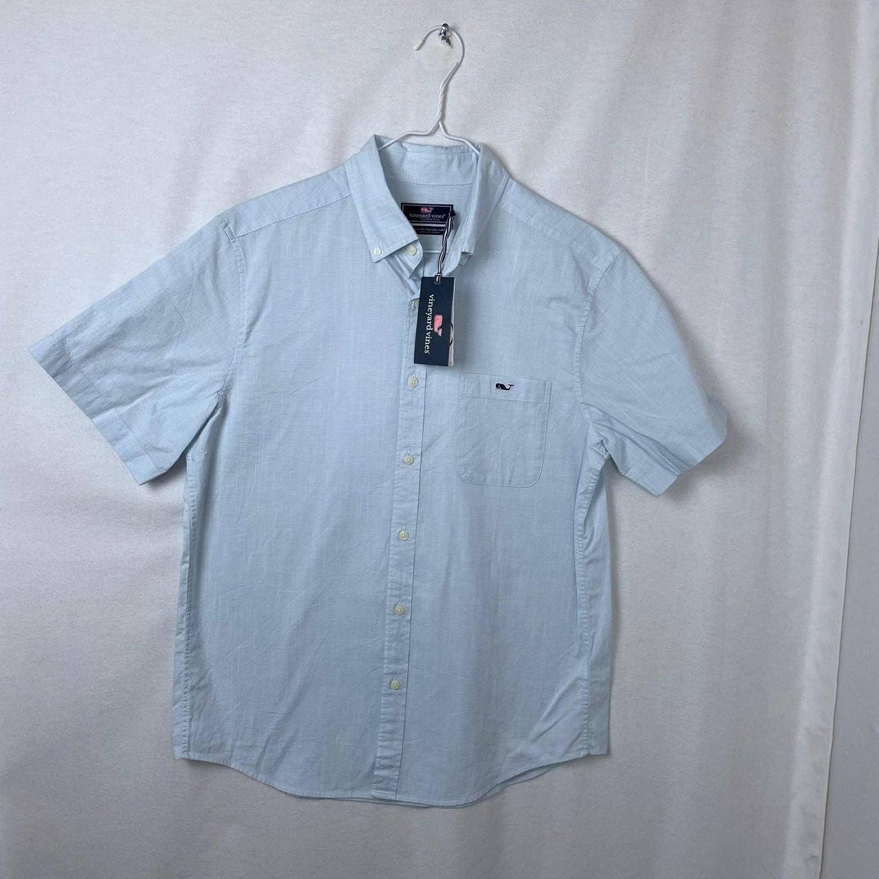 NWT Vineyard Vines Short Sleeve Button Up Shirt.... - Depop