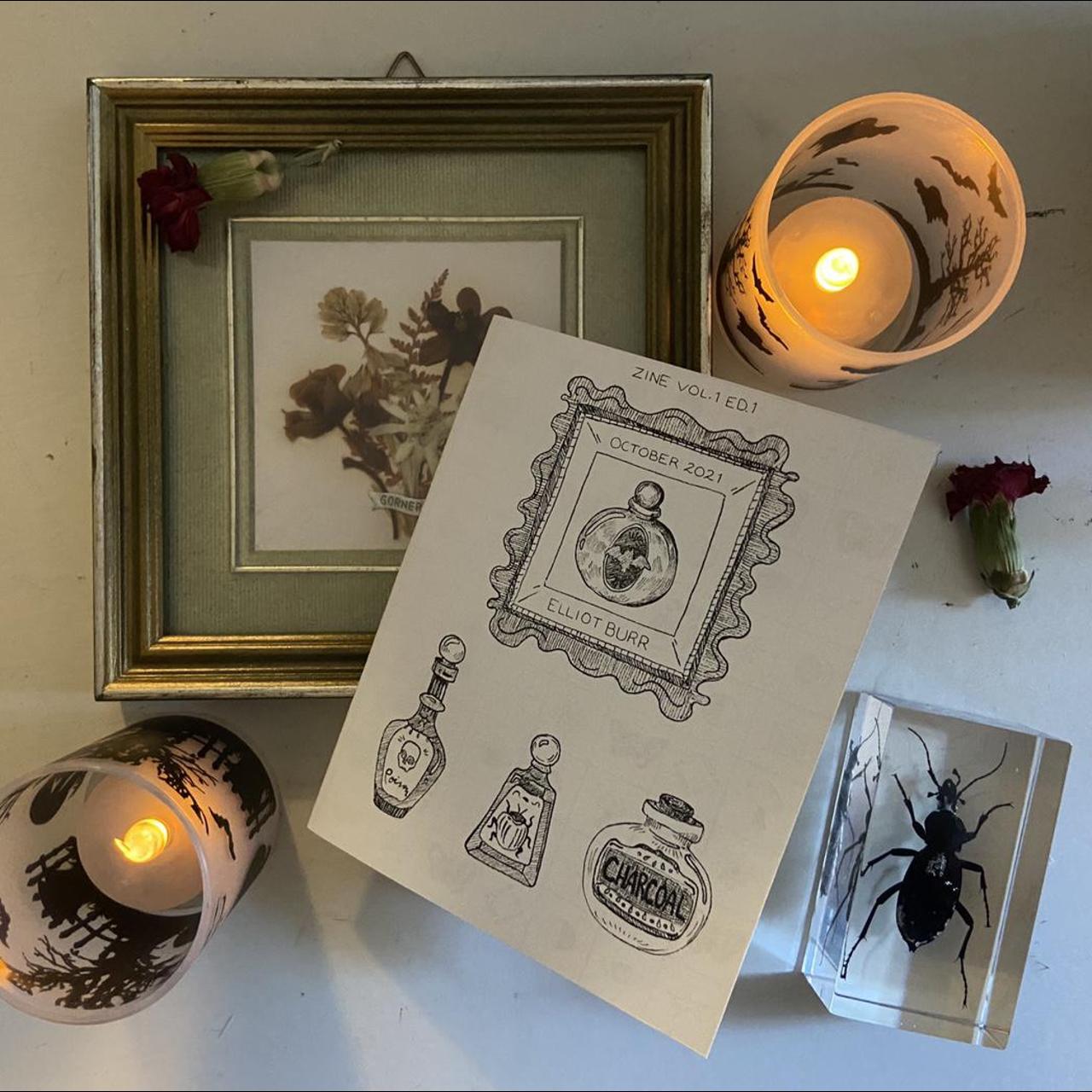 Halloween Zine . original art, hand made, spooky... Depop