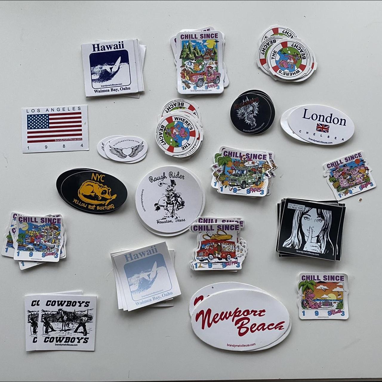 Brandy Melville Stickers Depop   P0 