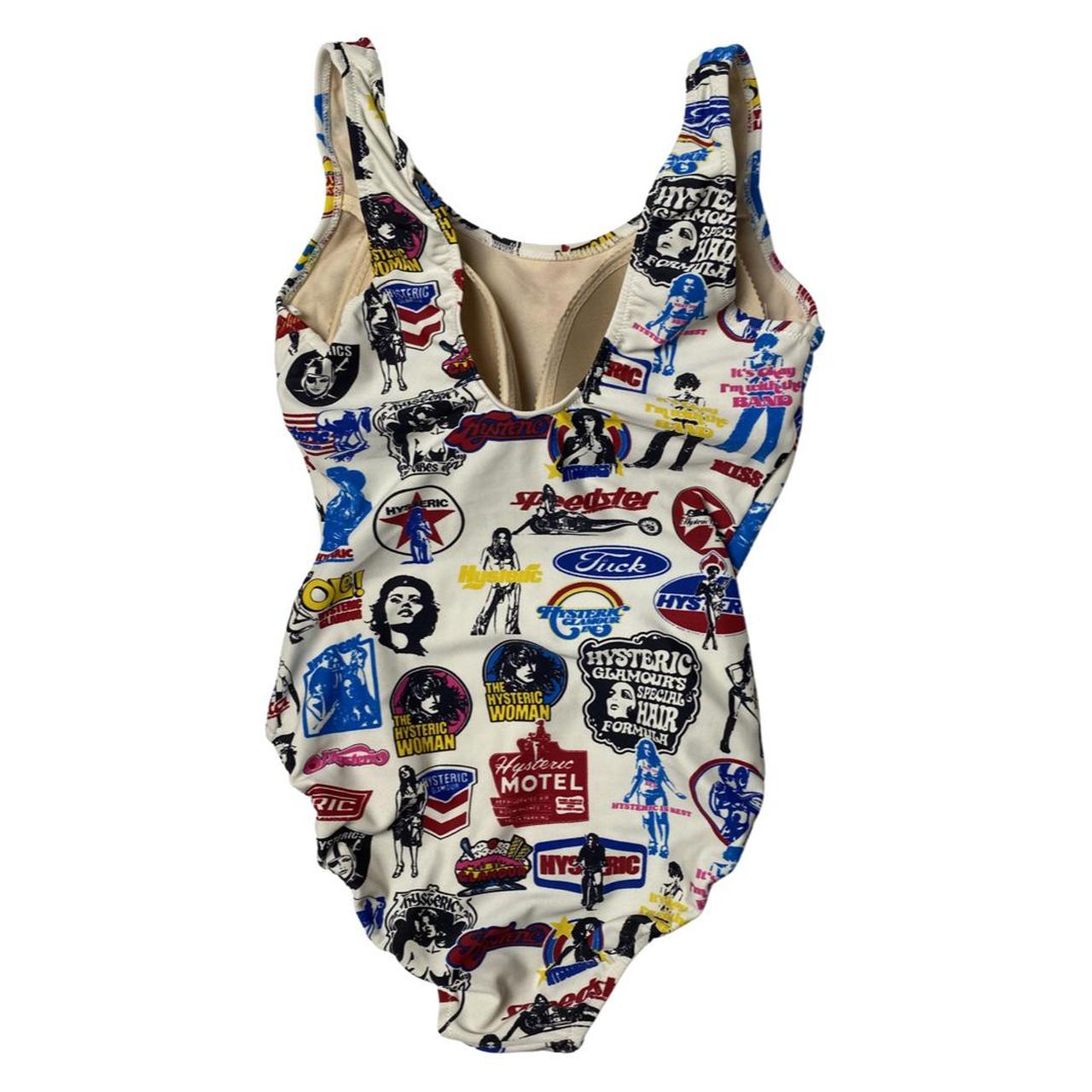 90s hysteric glamour very rare swim suit / body suit... - Depop