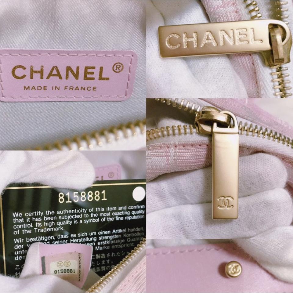 AUTHENTIC pink chanel bag made in 2003 in super - Depop