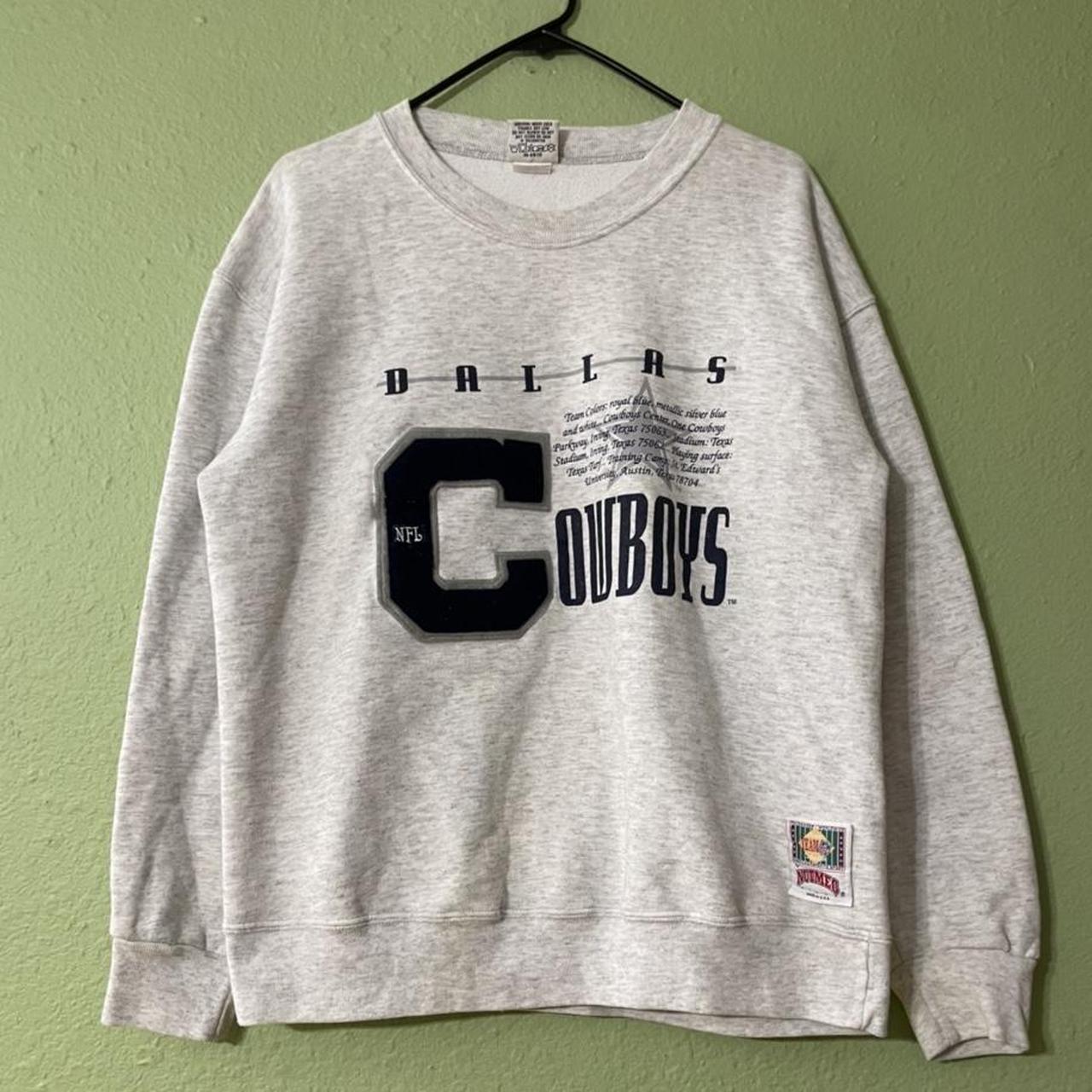 90’s Dallas Cowboys Nutmeg crewneck sweatshirt with... - Depop