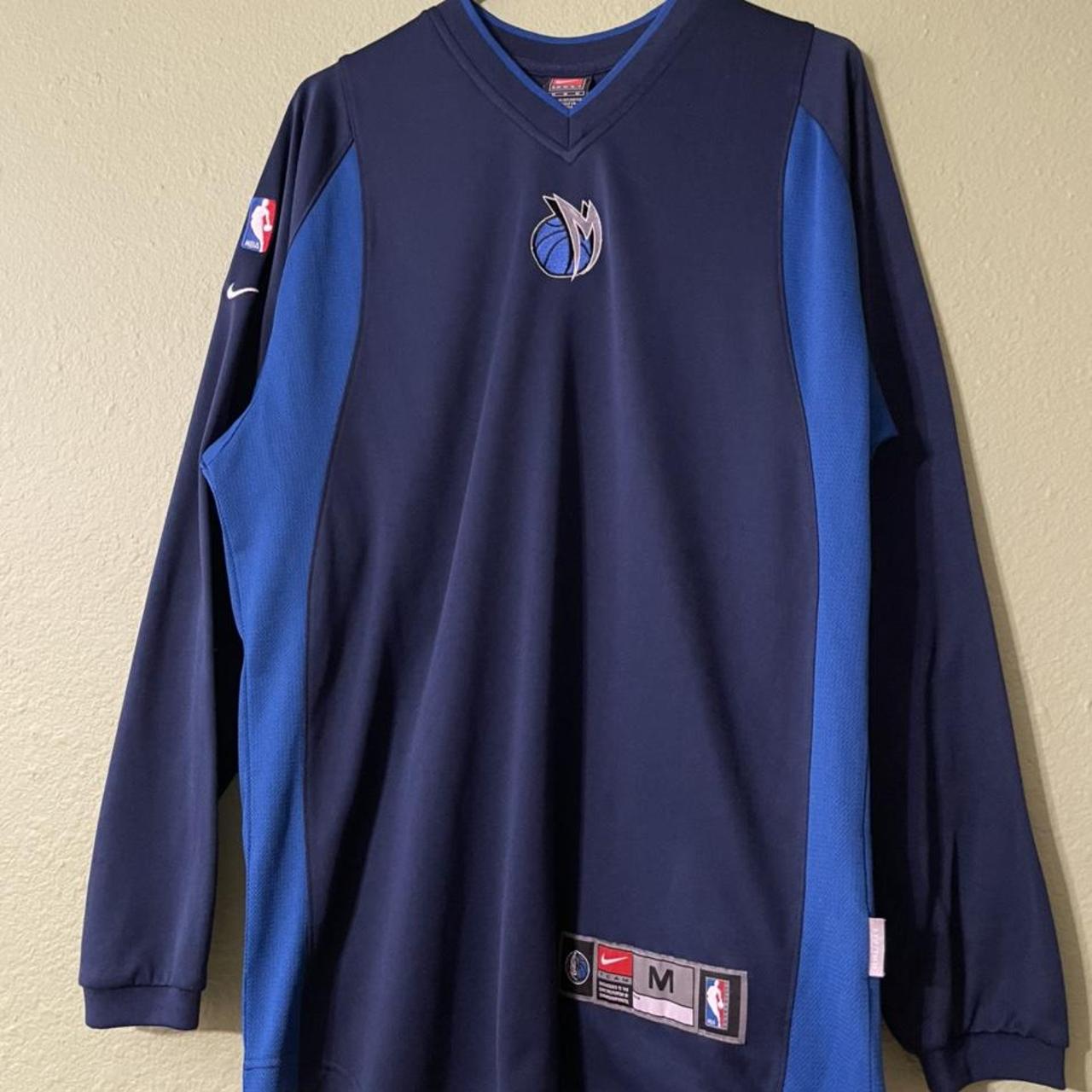 y2k-dallas-mavericks-nike-dri-fit-long-sleeve-shirt-depop