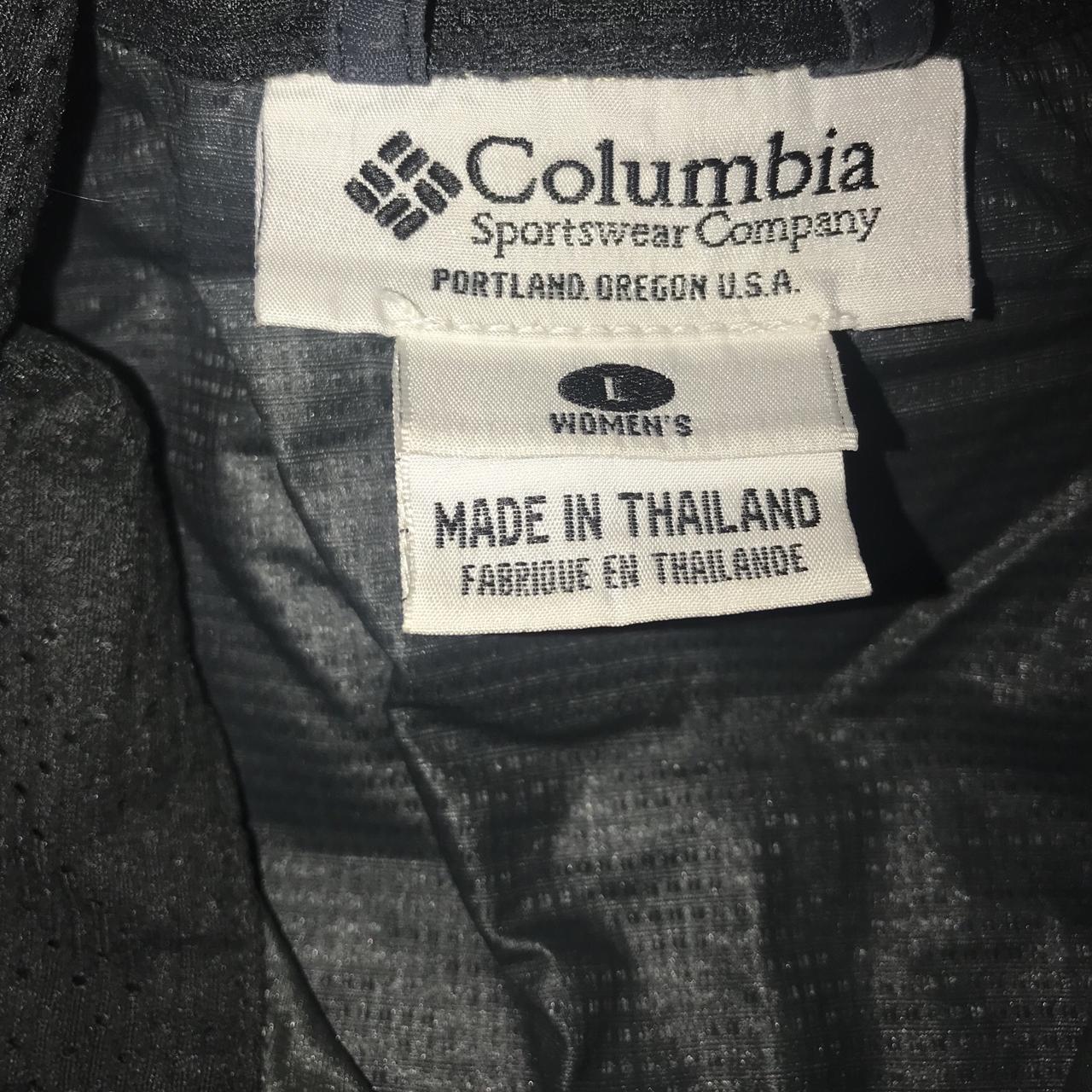 Columbia Vintage Windbreaker, Tags says its Womens... - Depop