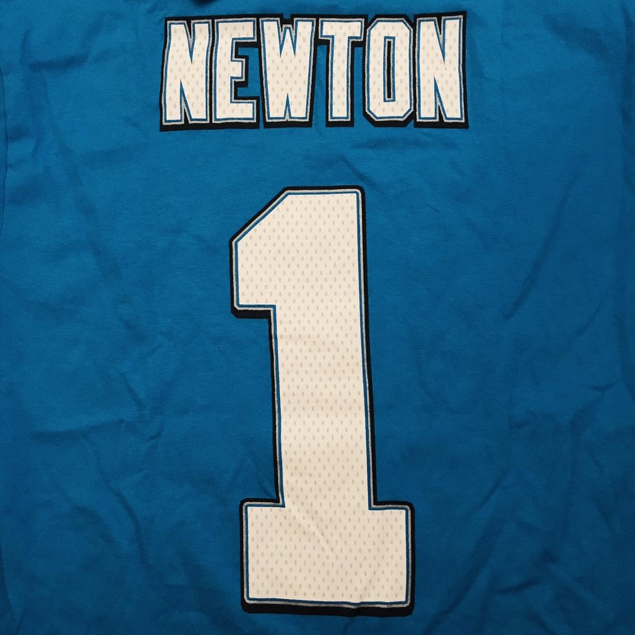 Cam Newton Jersey T-Shirt Carolina Panthers NFL - Depop