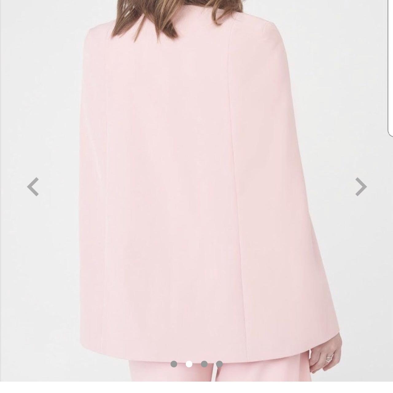 Cape sale blazer pink