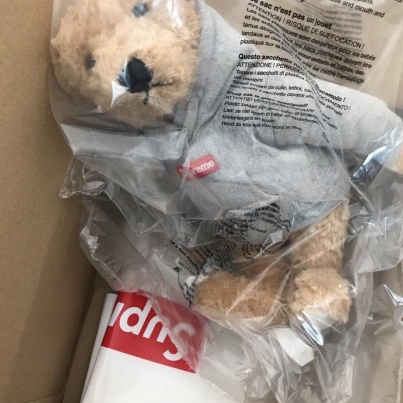 Supreme steiff best sale bear stockx