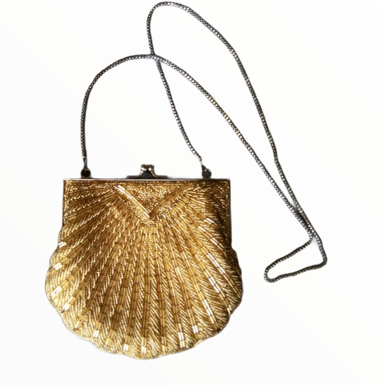 Vintage beaded purse:))) very pretty and elegant. - Depop