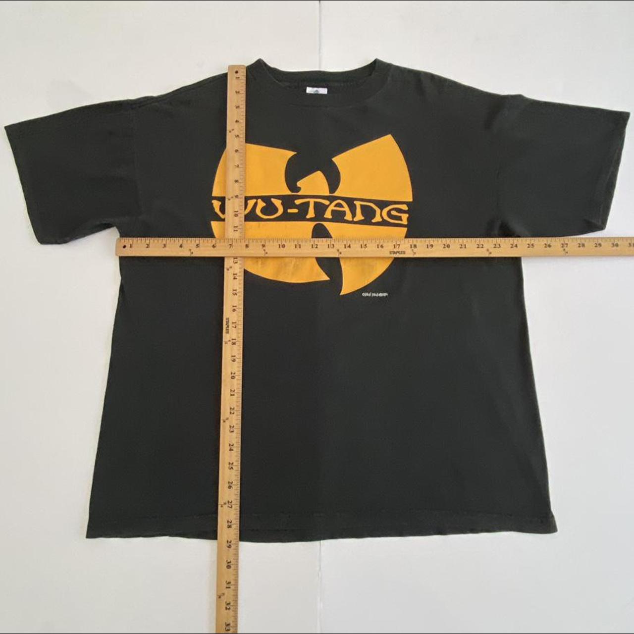 Vintage Wu Tang Clan Early 90’s Double Sided Graphic... - Depop