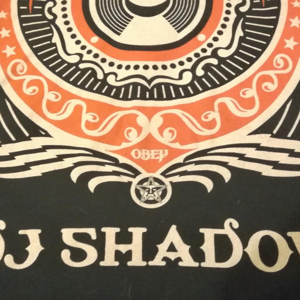 Vintage DJ Shadow t-shirt, made in a collaboration... - Depop