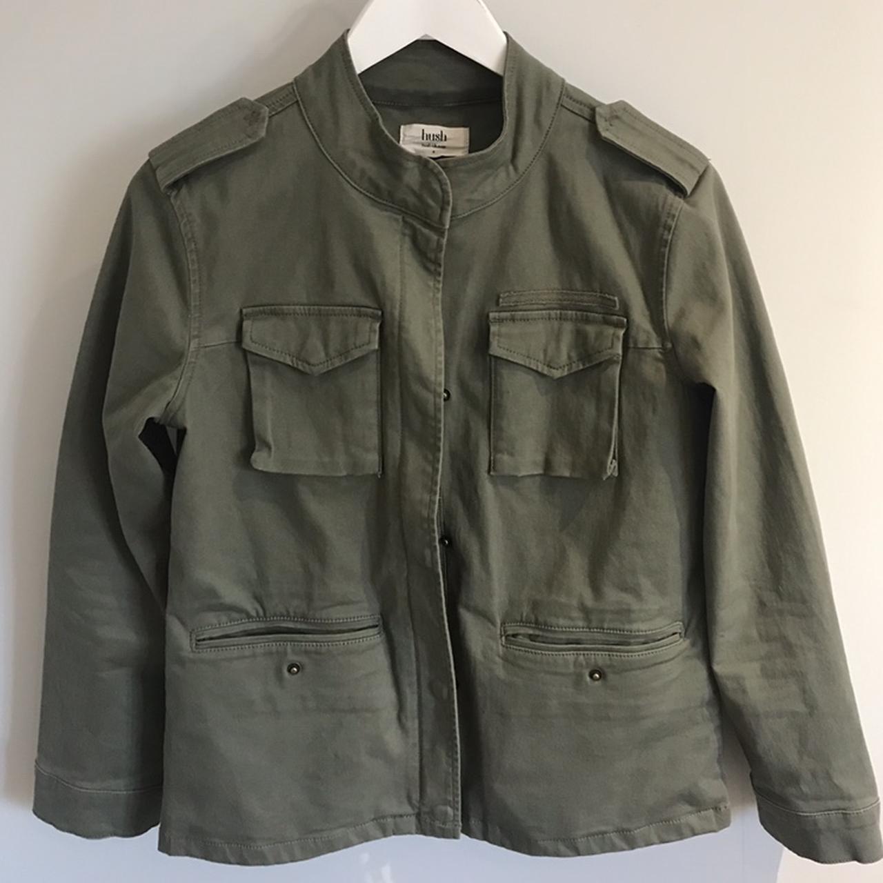 Hush khaki jacket best sale