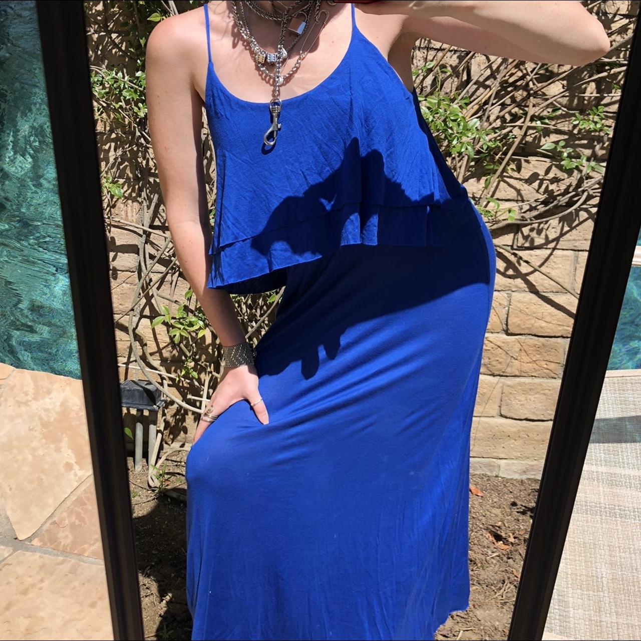 Nasty Gal Women's Blue Dress