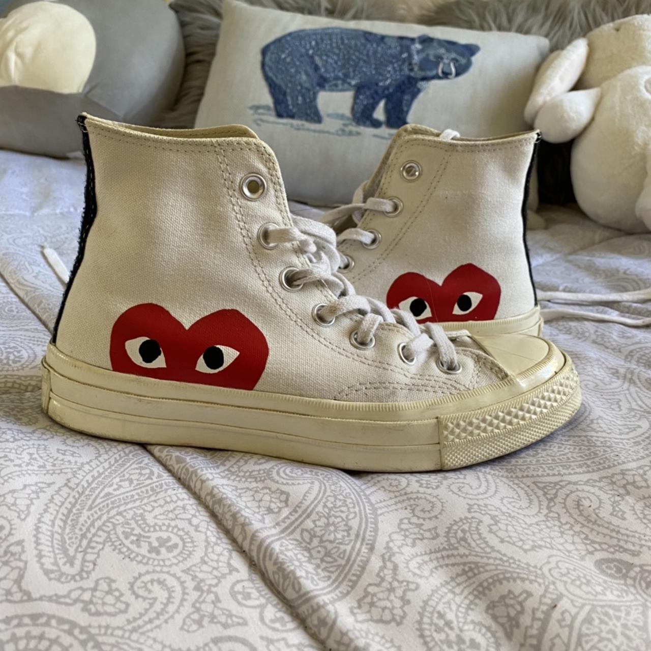 !! in really good condition CDG converse!! I love... - Depop