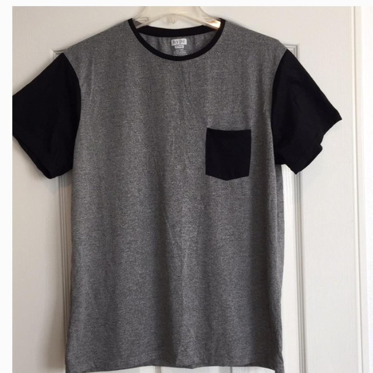 Black and grey tshirt by Hype. Very comfortable and... Depop
