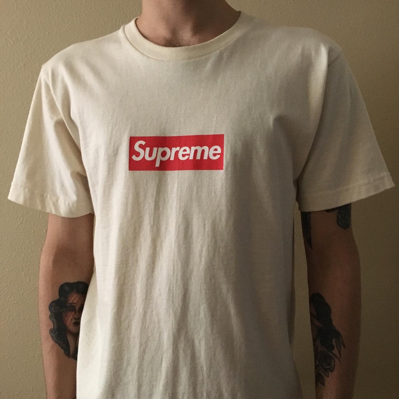 supreme 20th anniversary tee