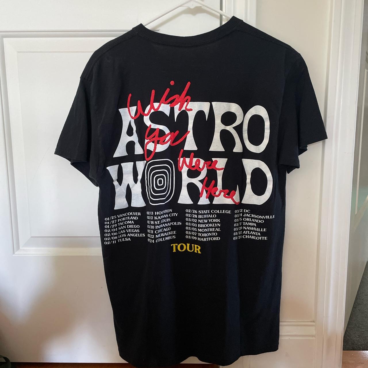 astroworld t shirt stockx