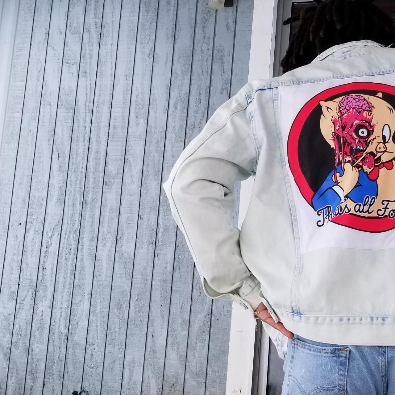 Looney tunes jean 2024 jacket forever 21