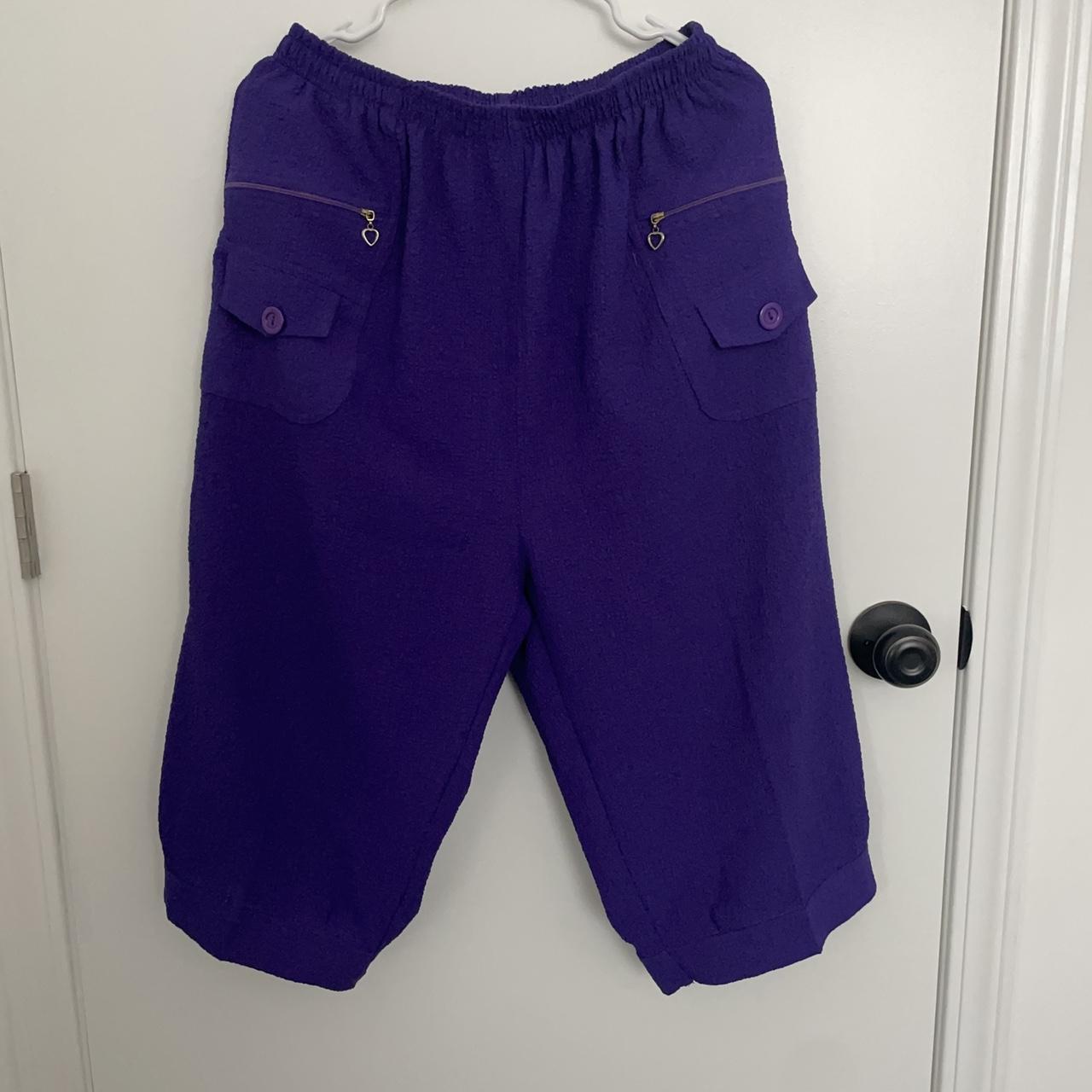 Women's Purple Trousers | Depop