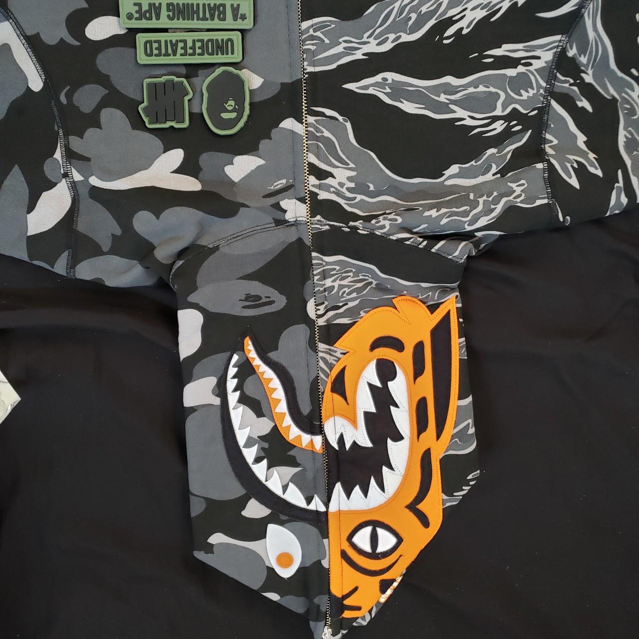 Bape undefeated hot sale tiger shark