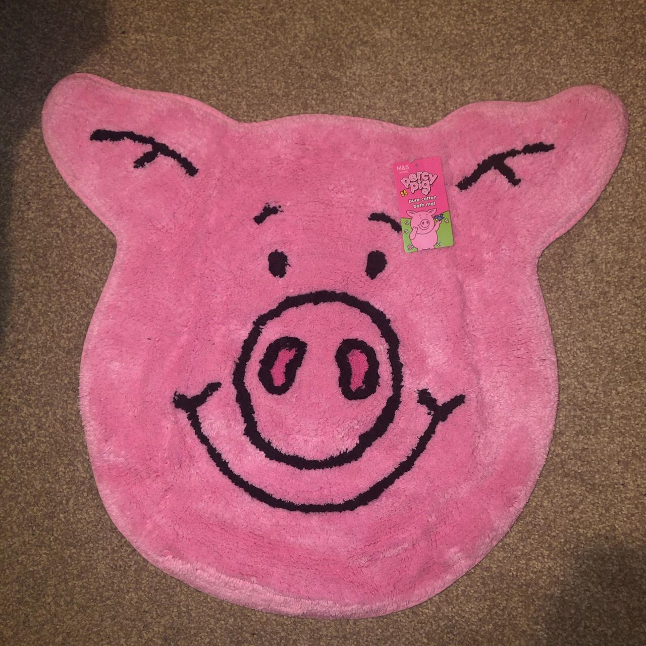 Percy Pig Bath Mat Brand New with tags Super cute... Depop