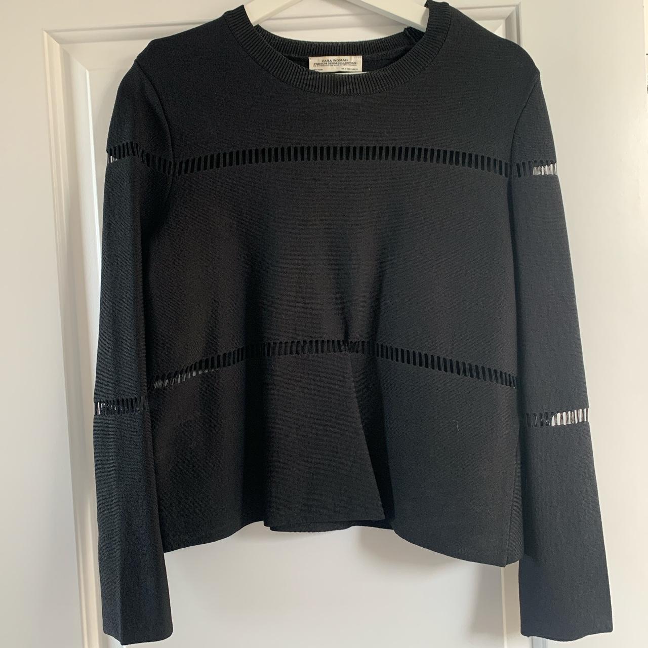 Gorgeous quality Zara long sleeves jumper with round... - Depop