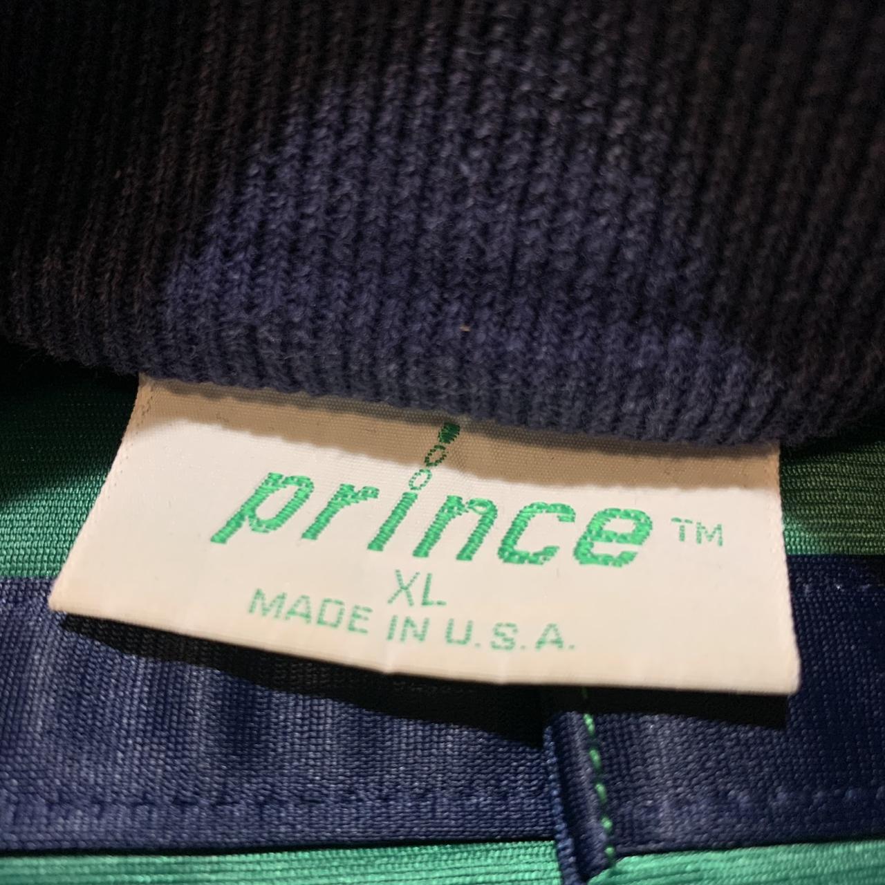 Prince Men's Blue and Green Jacket (4)