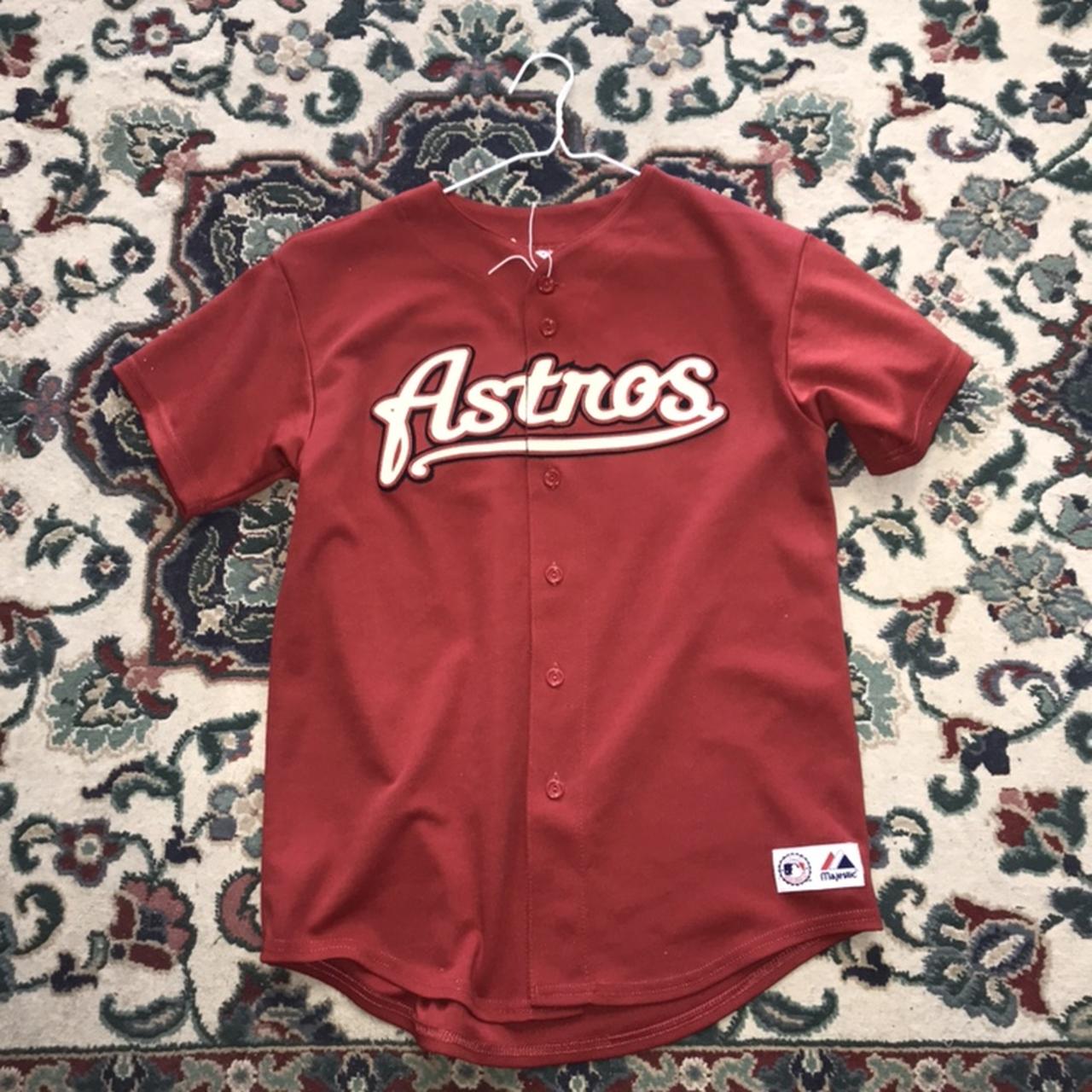 red astros jersey