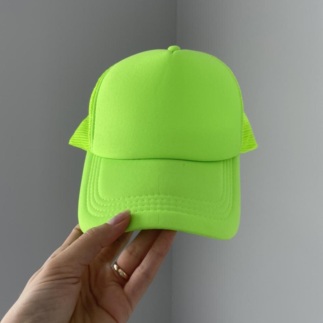 Product Image 2 - lime green trucker hat #truckerhat