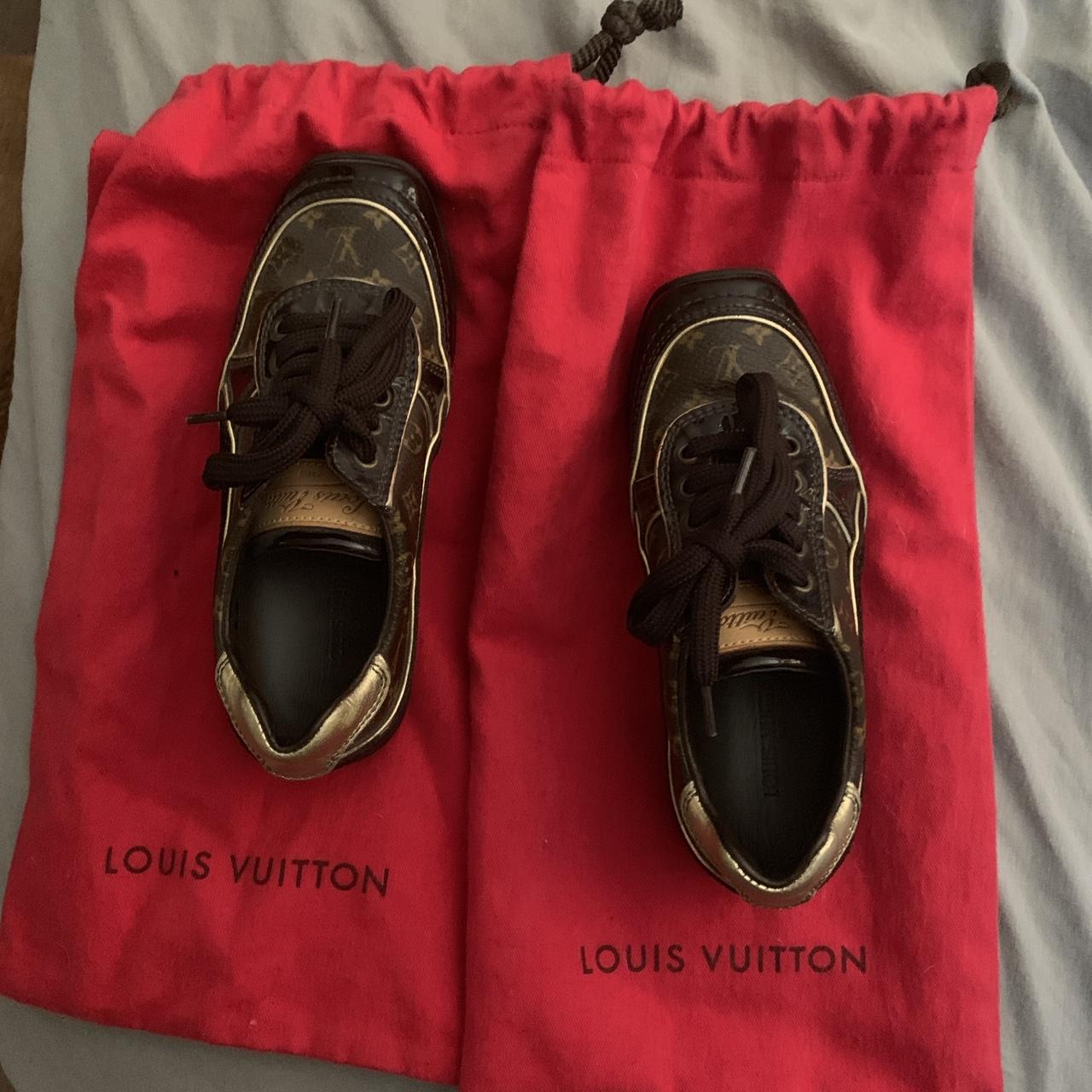 Louis Vuitton boots. Worn twice in like new - Depop