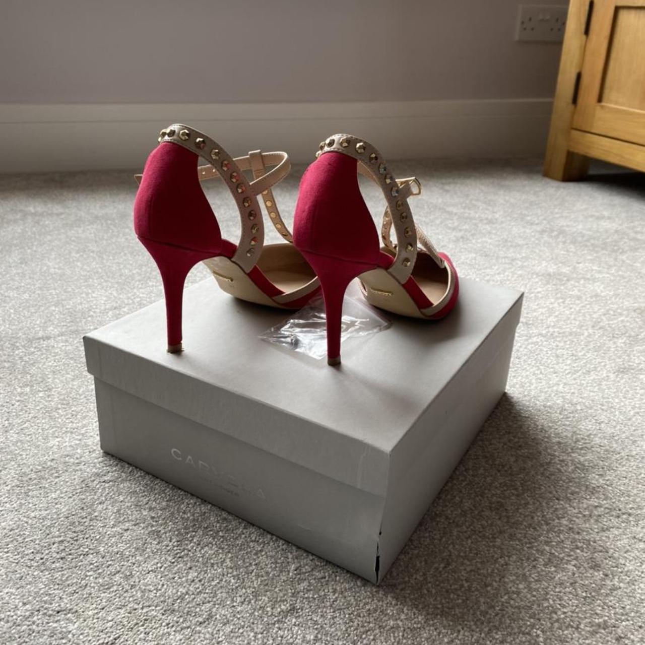 carvela pink heels