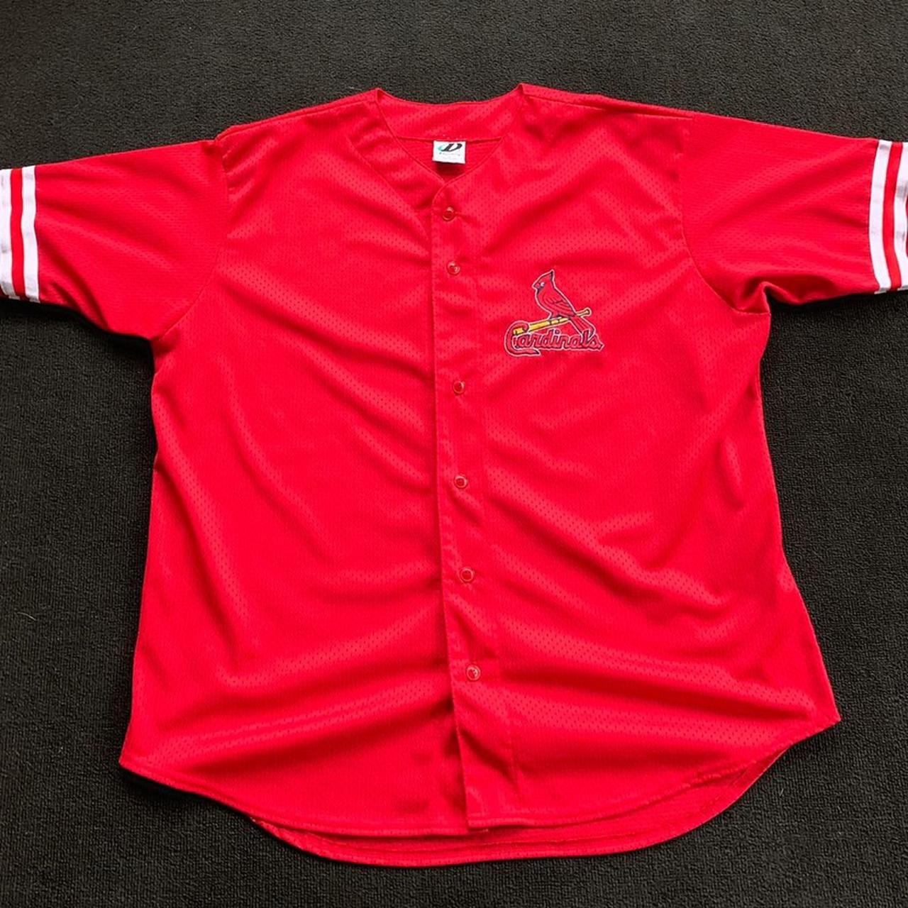 St Louis Cardinals Baseball Jersey - Bally Sports - - Depop