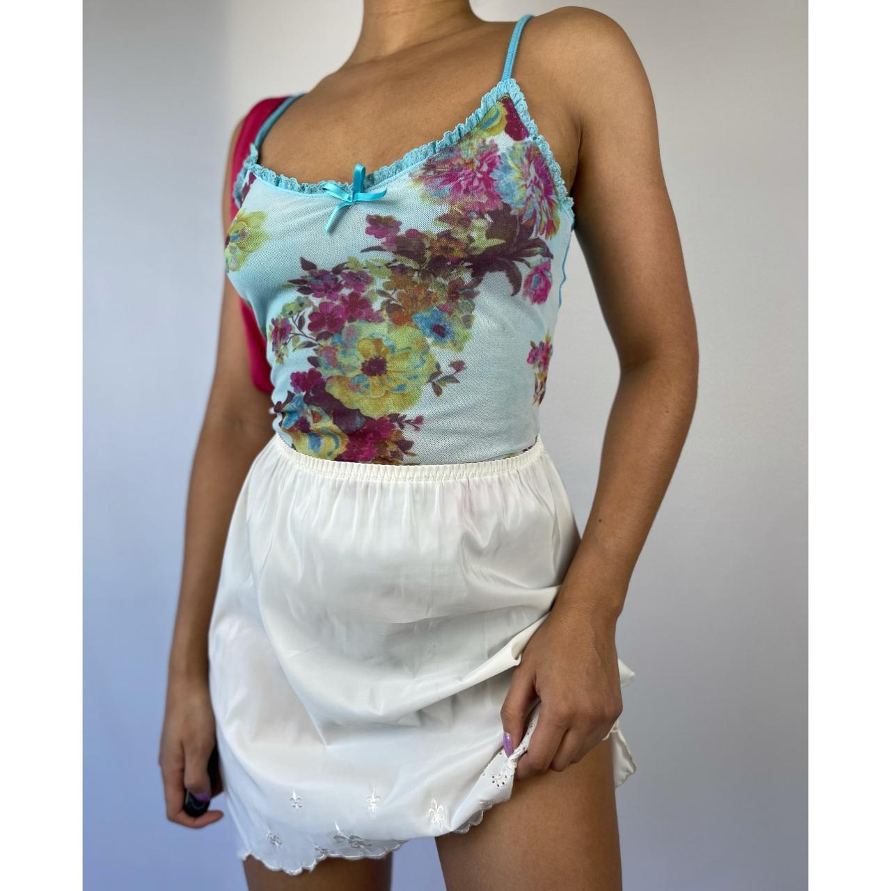 Beautiful vintage mesh cami top from the late 90s... Depop