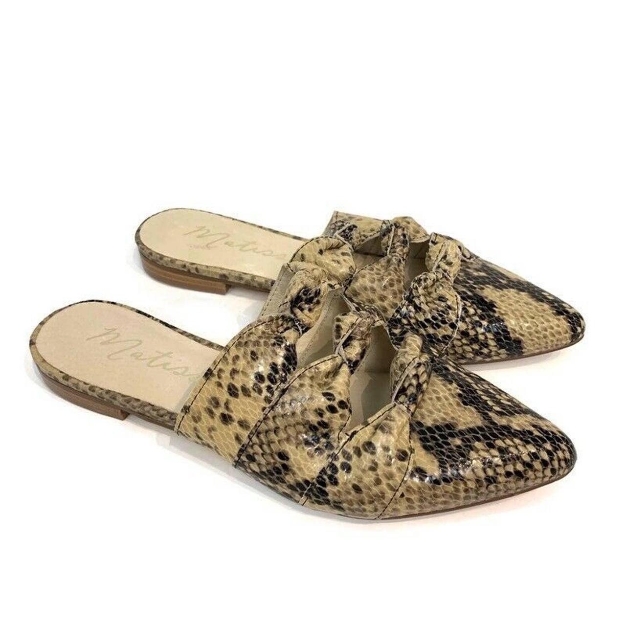 Product Image 1 - Matisse Beige Snake Print Leather