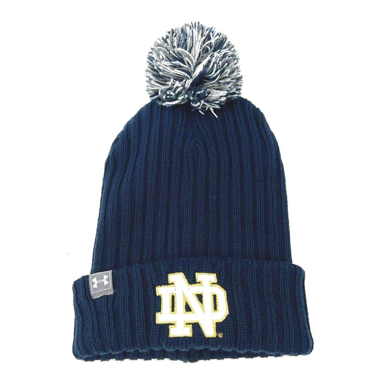 notre dame pom beanie