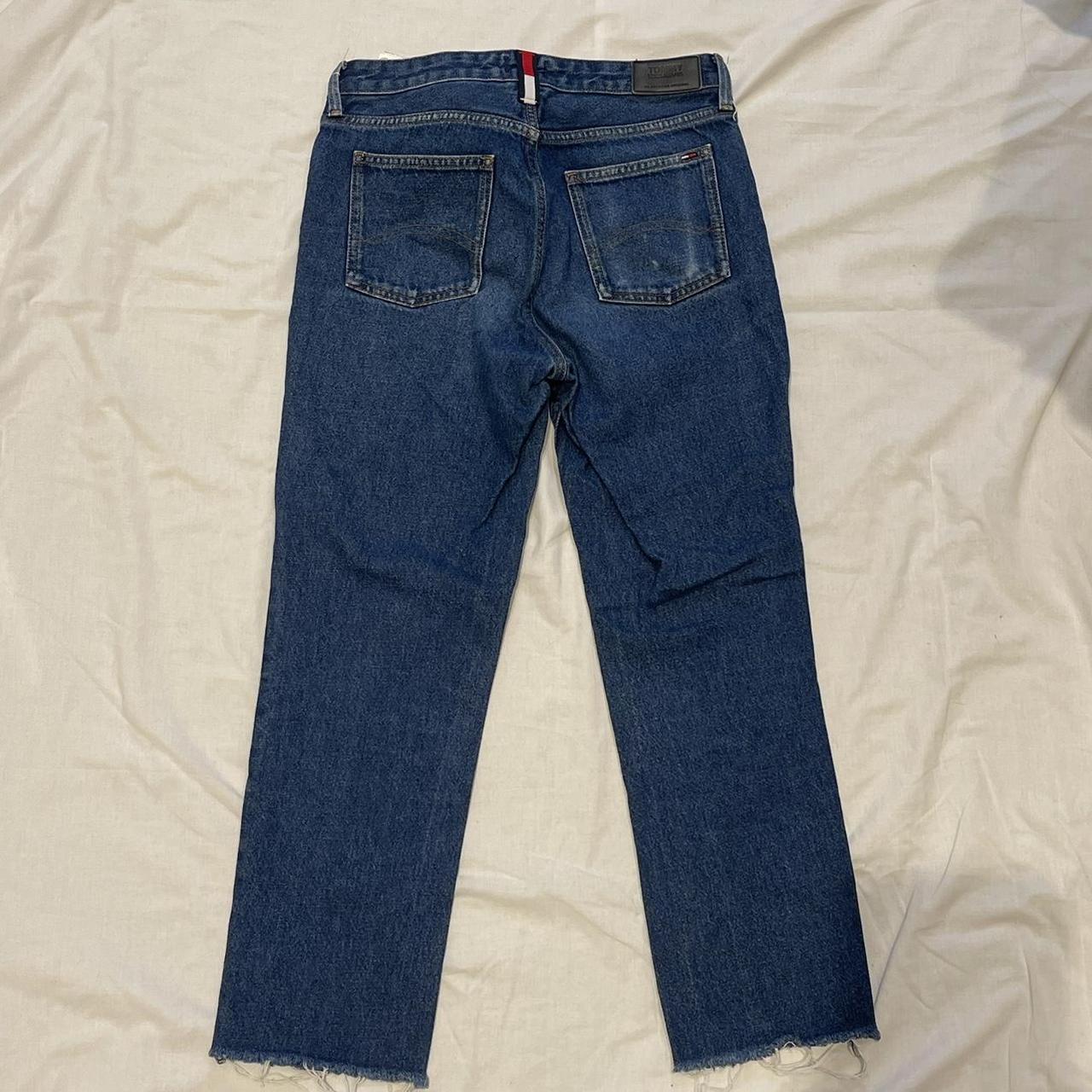 Tommy Hilfiger straight leg jeans. Size waist 26... - Depop