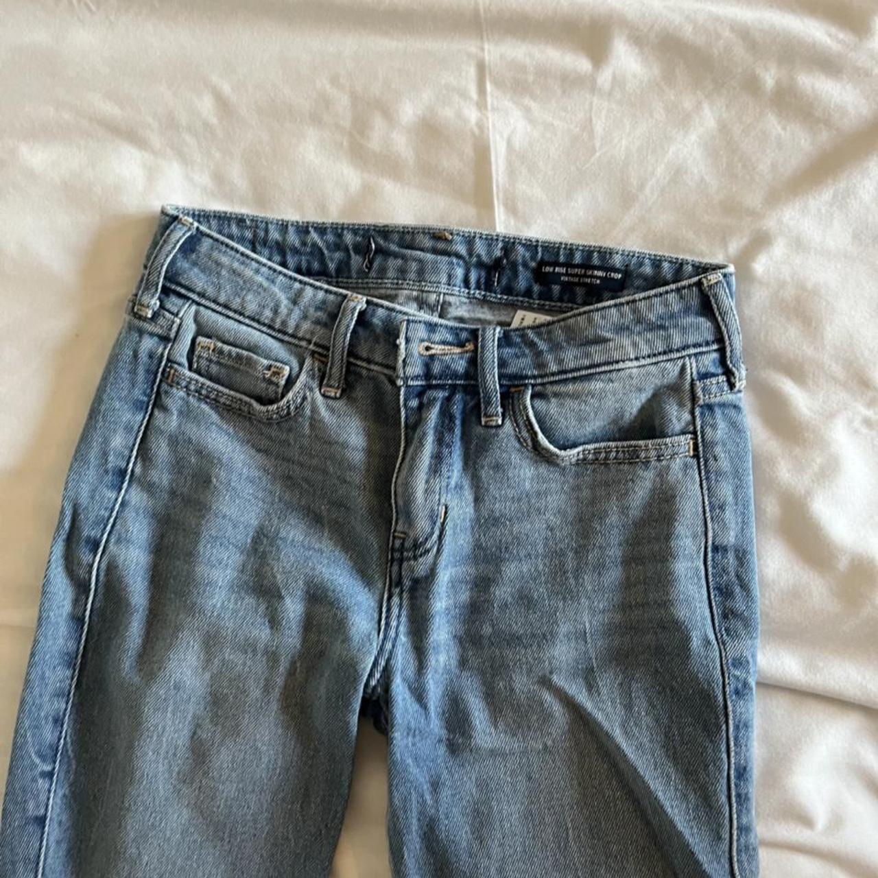 Hollister Co. Women's Navy and Blue Jeans (2)