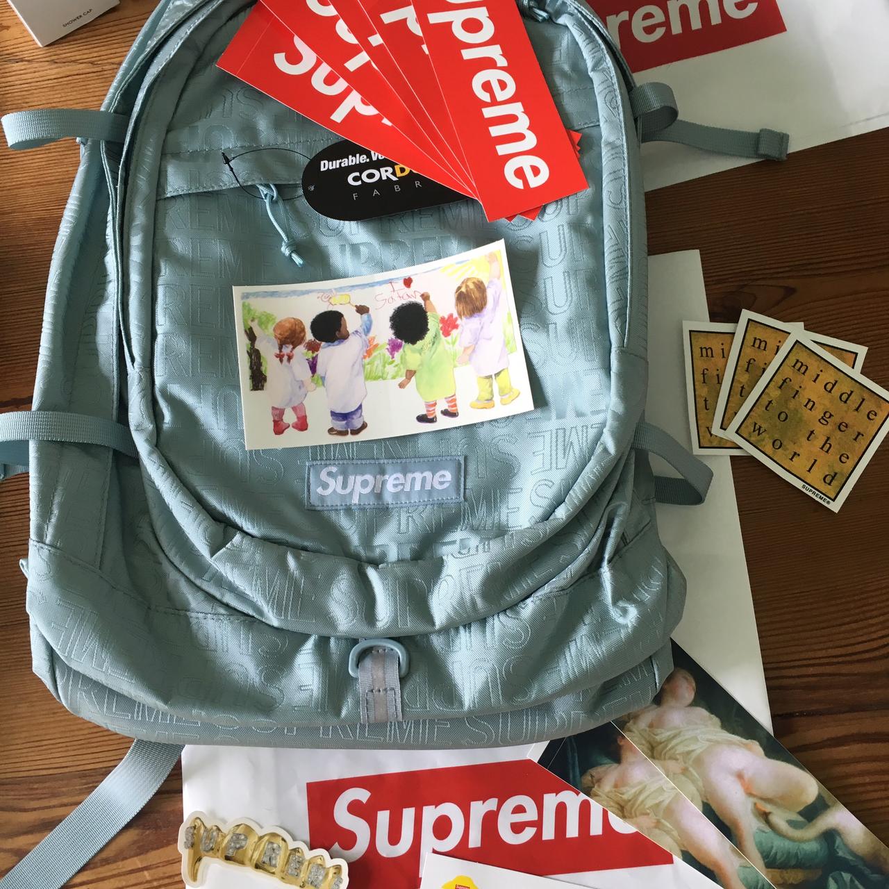 Supreme Backpack (SS19) Ice Men's - SS19 - US