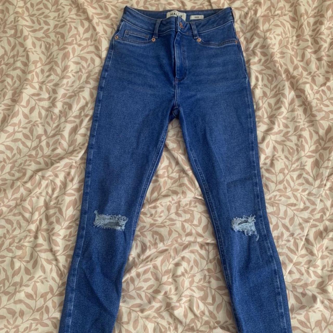 women-s-blue-and-navy-jeans-depop