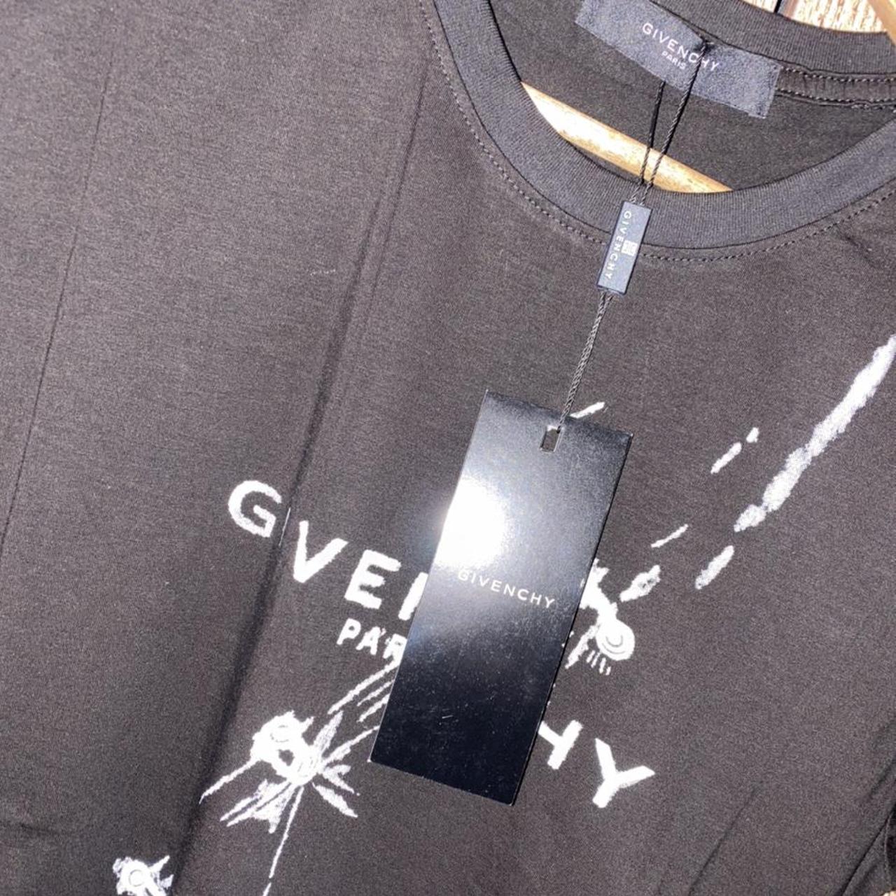 Givenchy paint on sale splatter t shirt