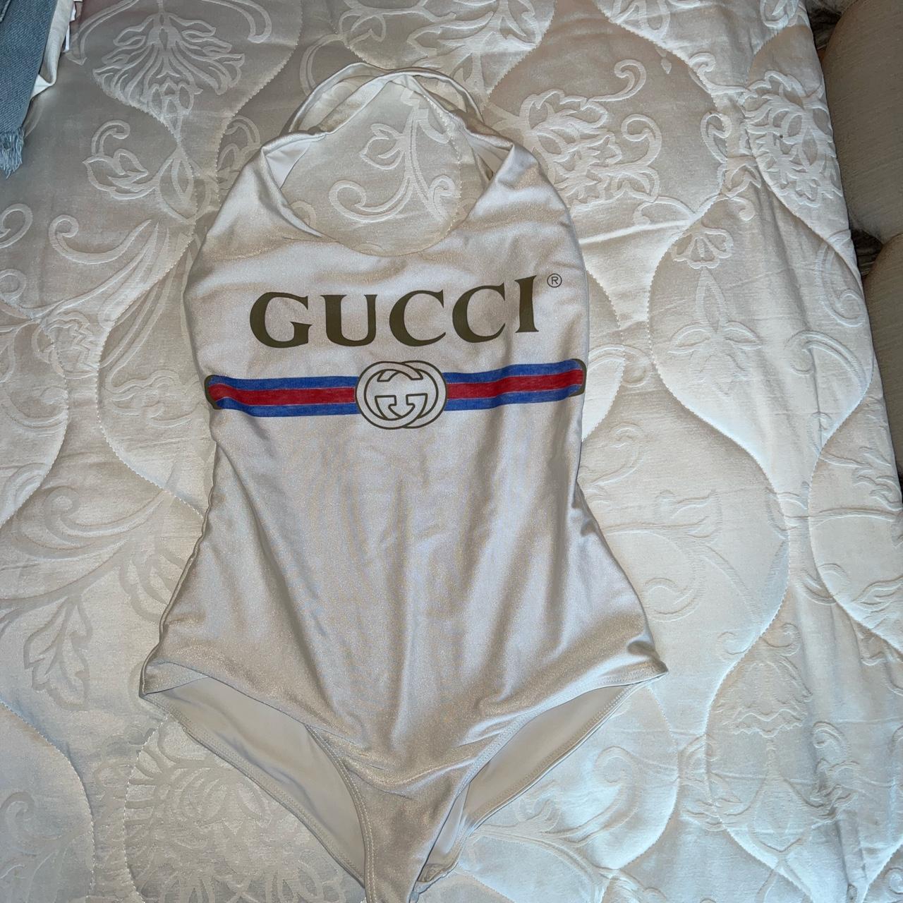 Genuine Gucci Swimsuit that I wore as a bodysuit... - Depop