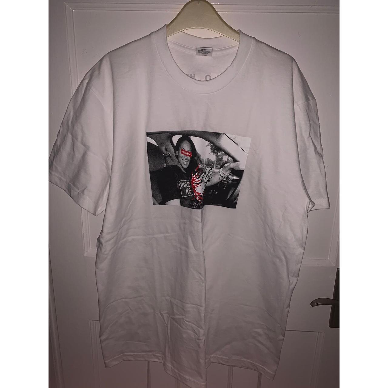 Supreme Atmosphere Urine Tee • Size Large • White •... - Depop