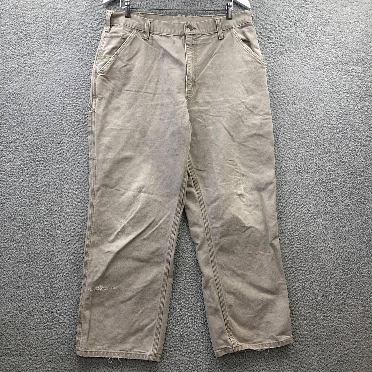 Carhartt Duck Canvas Pants Men's Size 34 Straight... - Depop