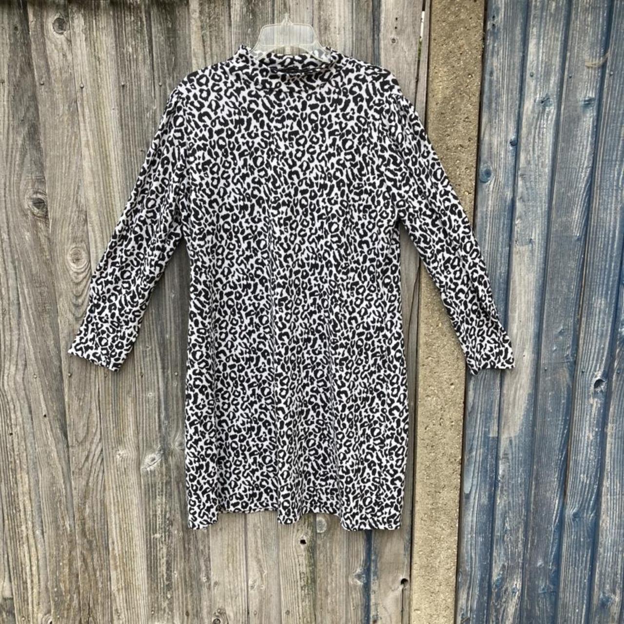 S20 George from Asda - knee length leopard print... - Depop